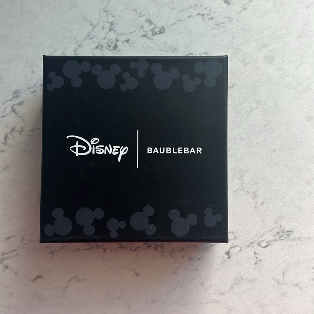 Disney x BaubleBar Minnie Mouse Purple Halloween Earrings - Picture 3 of 3